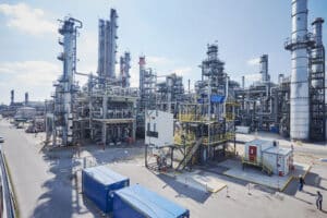 OMV: reciclagem química integrada à refinaria na Áustria.