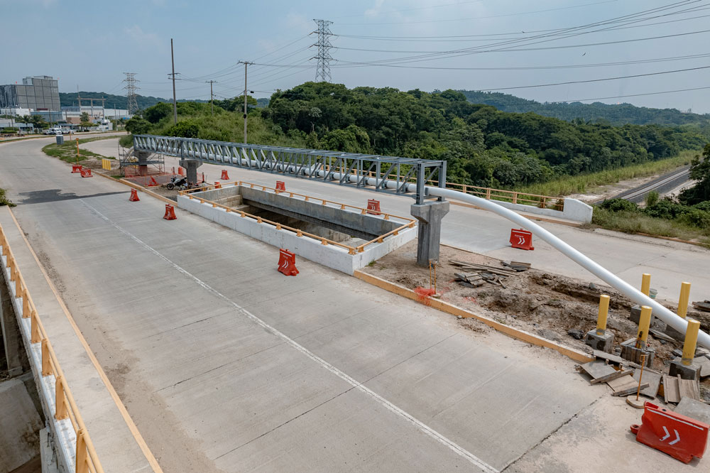 Etanoduto: transporte de etano liquefeito dos EUA por 10 km até o complexo da Braskem Idesa. 