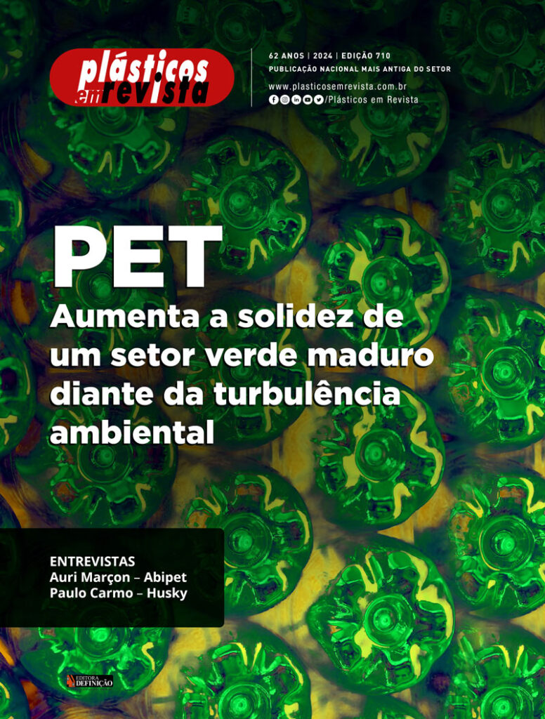 Plásticos 710 - PET - Aumenta a solidez de um setor verde maduro diante da turbulência ambiental