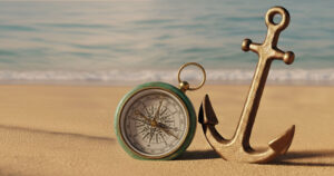 Ela é bússola e âncora