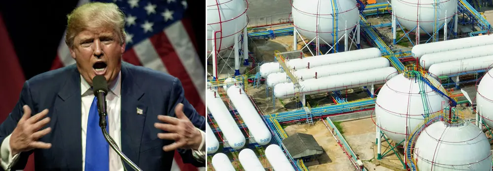 Trump: obsessão pela dominação energética atrelada ao descaso com mudanças climáticas.