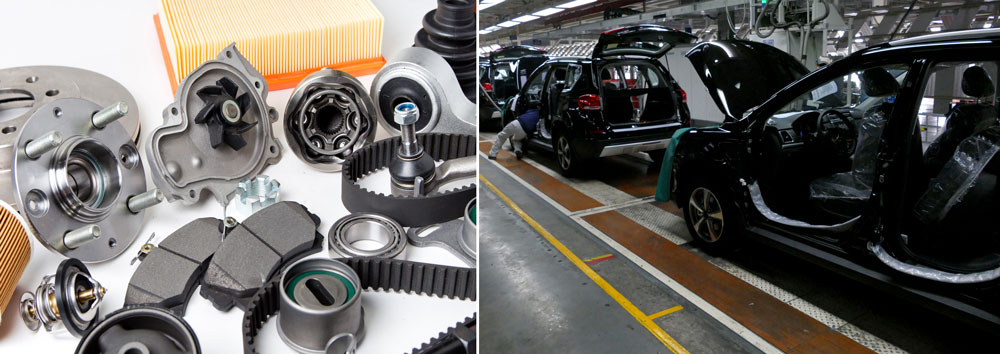 Autopeças de reposição: refúgio para plásticos de engenharia diante da perspectiva preocupante para as linhas de montagem de carros.